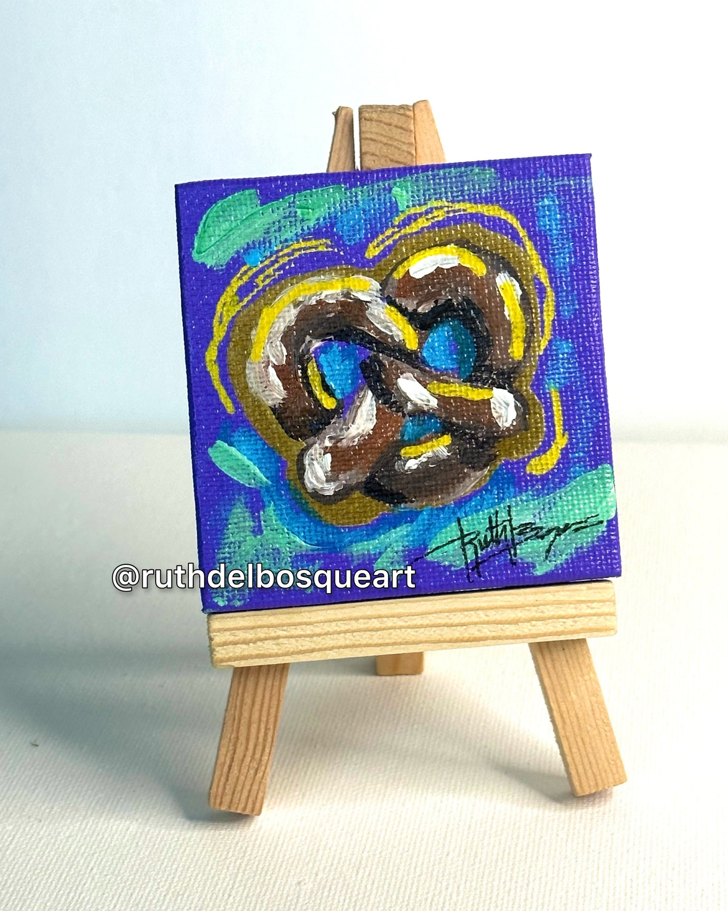 Mini Canvas with Easel Series - 39