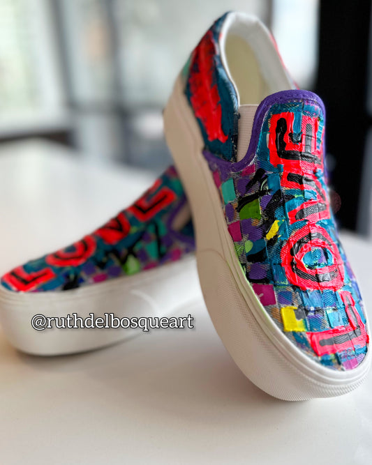 Art Sneakers - Love