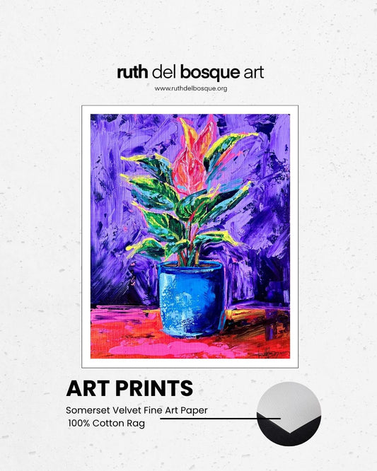 Potted Plant 1 - Print 11x14