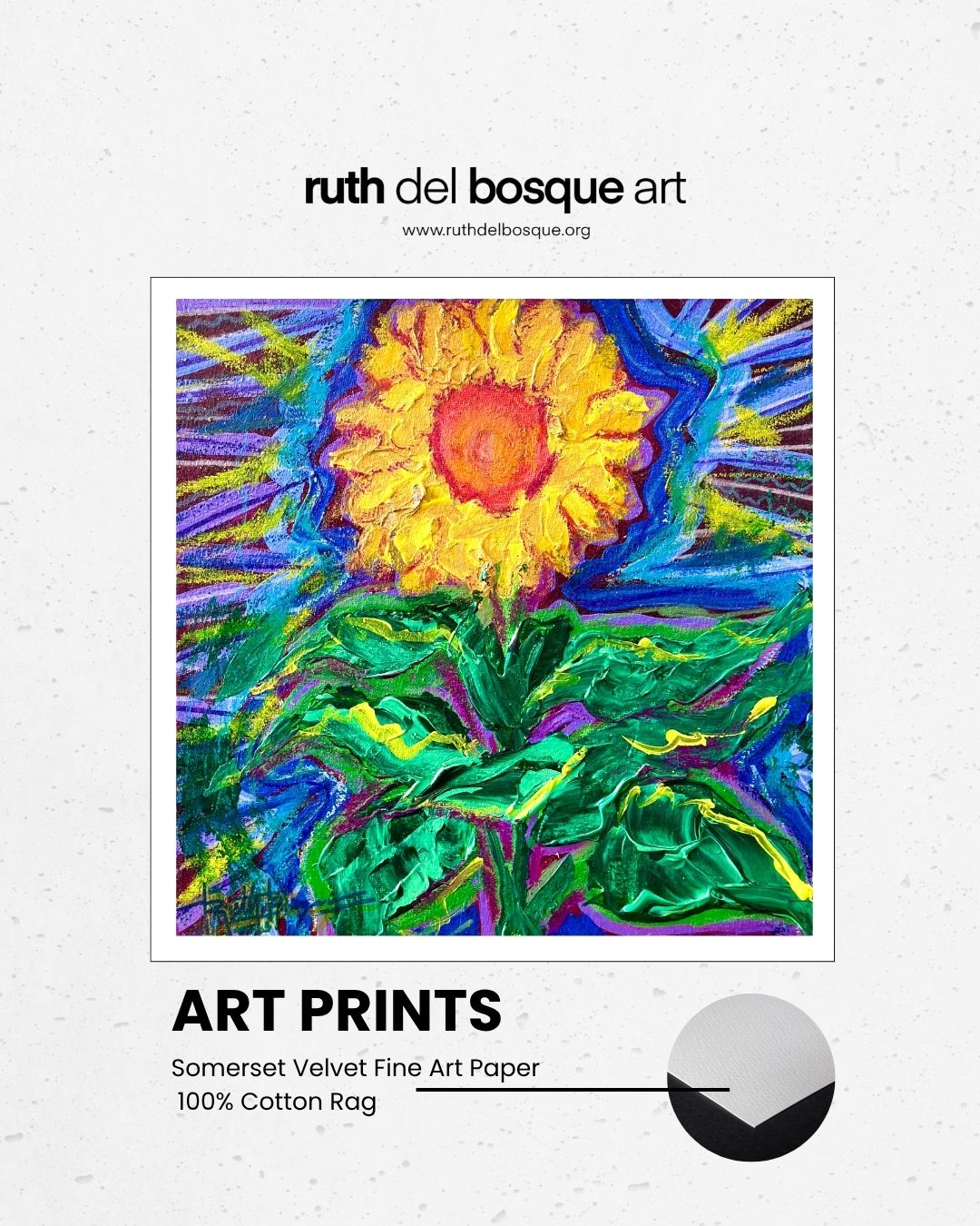 Sunflower - Print 10x10