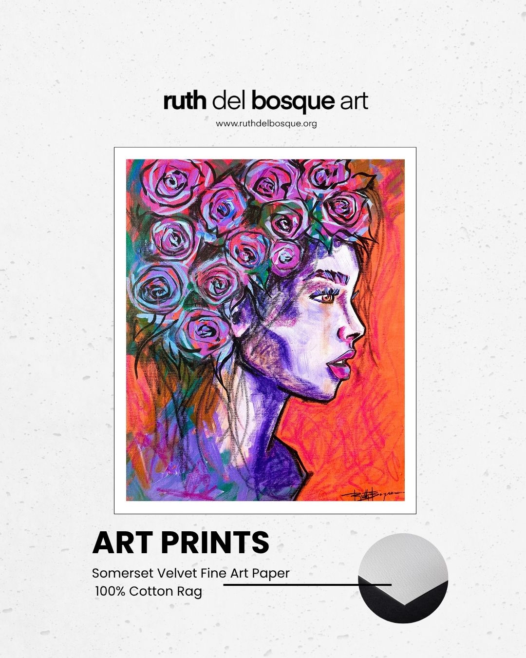 Flowers in my mind - Print 10x10