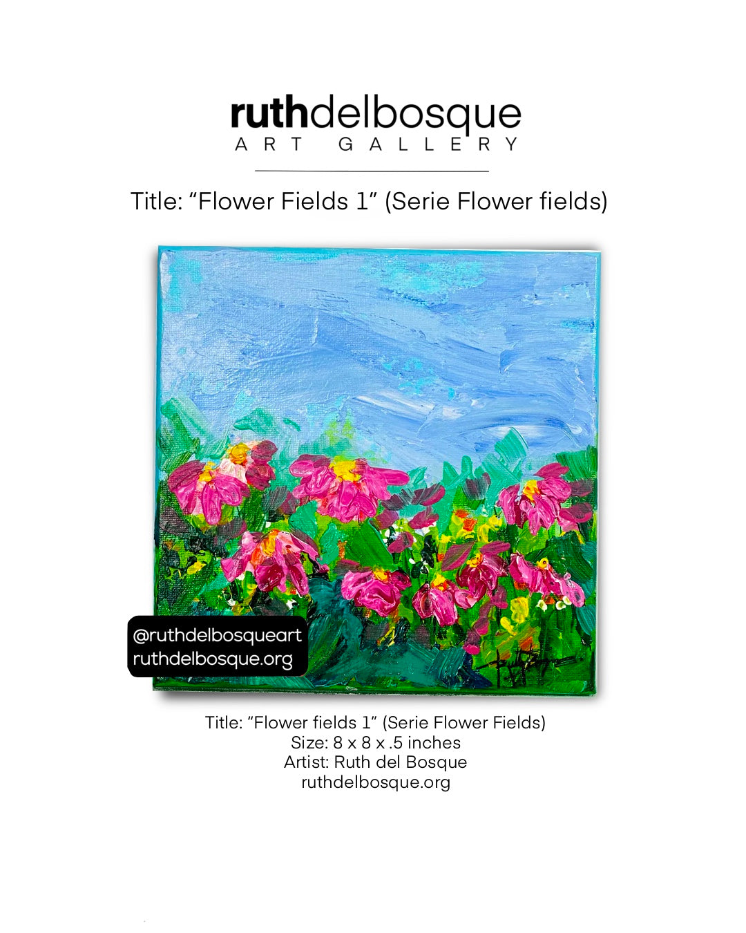 Flower Fields 1 - Series Flower Fields