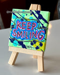 Mini Canvas with Easel Series - 8