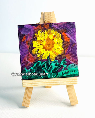 Mini Canvas with Easel Series - 27