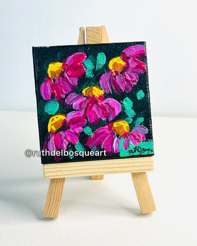 Mini Canvas with Easel Series - 28