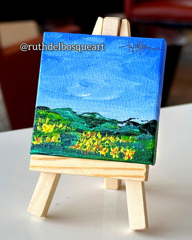 Mini Canvas with Easel Series - 9