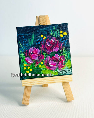 Mini Canvas with Easel Series - 29
