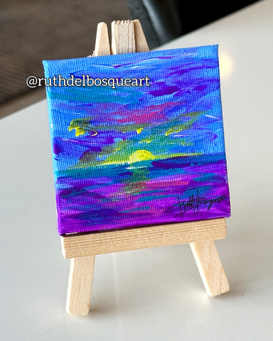Mini Canvas with Easel Series - 11