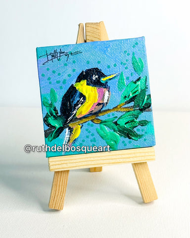 Mini Canvas with Easel Series - 31