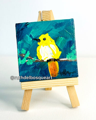 Mini Canvas with Easel Series - 33