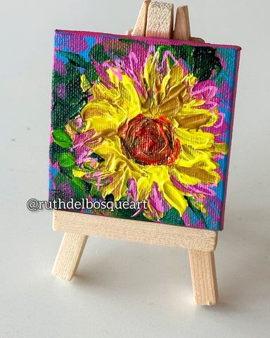Mini Canvas with Easel Series - 18