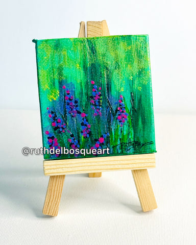 Mini Canvas with Easel Series - 37