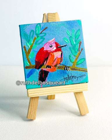 Mini Canvas with Easel Series - 41