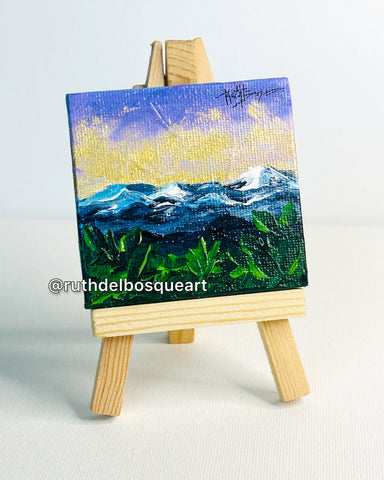 Mini Canvas with Easel Series - 42
