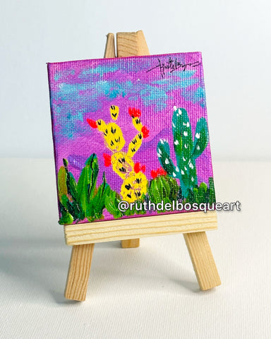 Mini Canvas with Easel Series - 45