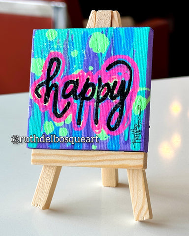 Mini Canvas with Easel Series - 2