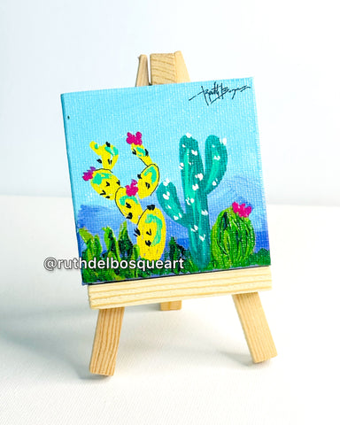 Mini Canvas with Easel Series - 22
