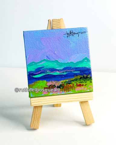 Mini Canvas with Easel Series - 23