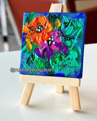 Mini Canvas with Easel Series - 4