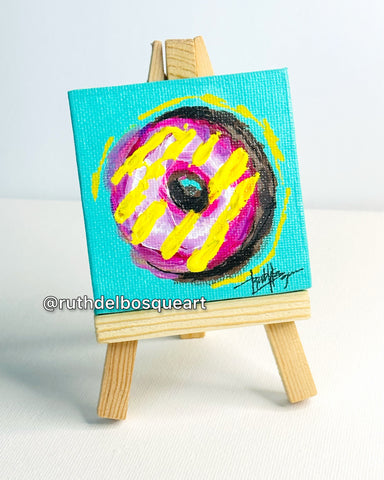 Mini Canvas with Easel Series - 25