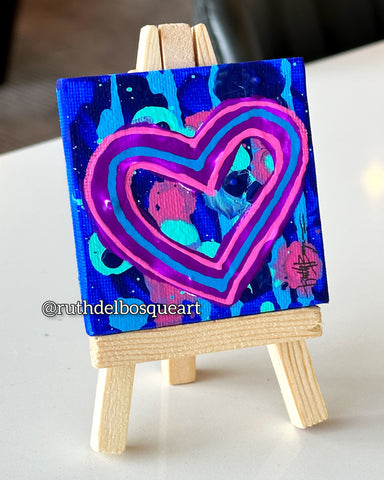 Mini Canvas with Easel Series - 7