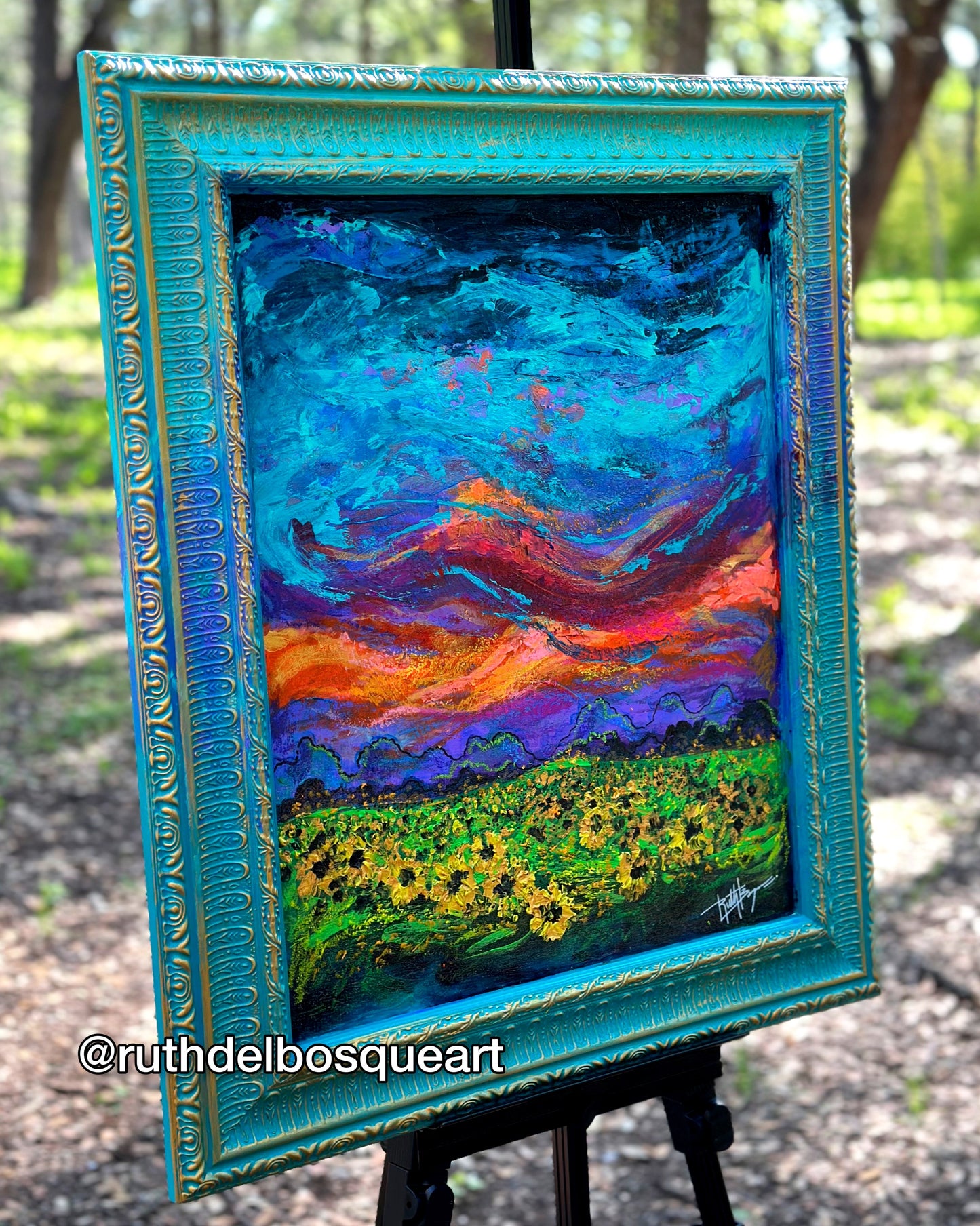 Sunset Flowers - Series Romantic