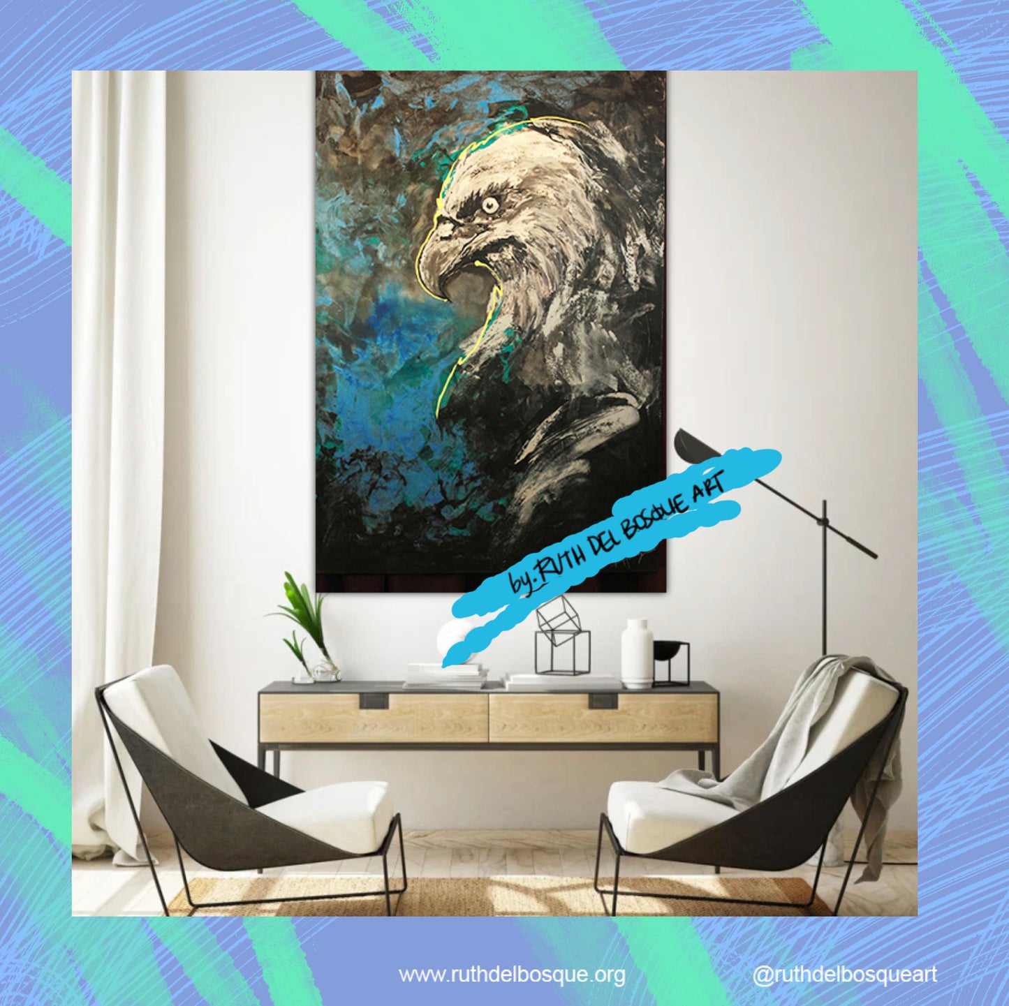 A moment before the flight